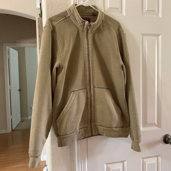 Orvis tan zip up jacket M - Picture 1 of 5